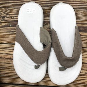 Women’s soft science flip flops size 11